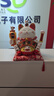 京東京造招財(cái)貓擺件 電動(dòng)手搖開(kāi)業(yè)禮品喬遷新居禮物客廳辦公室收銀臺(tái)裝飾 曬單實(shí)拍圖