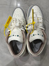 Jordan女子休閑鞋喬丹AJ1 JORDAN 1 耐磨低幫運動鞋IH7323-100白/灰39 曬單實拍圖