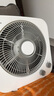 美的（Midea）電風(fēng)扇 家用臺式桌面小風(fēng)扇鴻運扇宿舍臥室節(jié)能電扇臺扇轉(zhuǎn)頁扇輕音低噪五葉風(fēng)扇 KYT30-21MA 曬單實拍圖