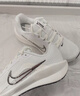 耐克（NIKE）DOWNSHIFTER 13女子公路專業(yè)跑步鞋秋季透氣緩震FD6476 100白/金屬銀/黑/帆白/隊紅 36.5 曬單實拍圖