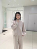 班尼路（Baleno）短款立領開衫套裝女2031年秋季新款溫柔氣質復古文藝百搭寬松上衣 曬單實拍圖