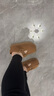 UGG春季女士時(shí)尚舒適炫金系列厚底休閑瑪麗珍鞋 1167550CHE|栗色 37 曬單實(shí)拍圖