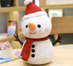 惠妮寶貝毛絨玩具圣誕老人雪人麋鹿公仔玩偶圣誕套裝娃娃圣誕節平安夜禮物 雪人 20厘米 曬單實(shí)拍圖