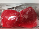 安莉芳小胸無鋼圈聚攏收副乳內(nèi)衣性感胸罩 EBW0037紅色RED 75A 曬單實拍圖