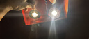 錦度led射燈客廳家用天花燈可調(diào)背景展柜開孔嵌入式磨砂筒燈 1W磨沙銀款開孔尺寸5-6厘米 暖光 曬單實拍圖