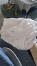 好孩子（gb）女孩內(nèi)褲 女童5A抗菌純棉三角內(nèi)褲A類(lèi) 寶寶底褲3條裝-本白 曬單實(shí)拍圖