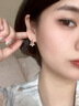 伊燦白鹿同款滿鉆花朵耳環(huán)女2025新款爆款耳釘精致氣質(zhì)高級感耳扣耳飾 白鹿同款滿鉆花朵耳環(huán) 曬單實拍圖