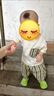 G.DUCKKIDS小黃鴨嬰兒衣服夏季薄款純棉休閑短袖短褲套裝一歲男寶寶韓版超洋 X097條子口袋小熊短袖套裝米色 80 cm 曬單實(shí)拍圖