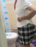 泉碧焱jk制服套裝女夏季學(xué)院風(fēng)百褶裙收腰日系甜美少女格裙領(lǐng)結(jié)襯衫套裝 JK套裝【襯衫+簡(jiǎn)報(bào)格+同款領(lǐng)結(jié)】 L 【建議105-115斤】 曬單實(shí)拍圖