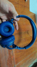 比博歐適用JBL Tune600BT T520BT T510BT T500BT T450BT頭戴式耳機(jī)海綿套耳機(jī)套耳罩頭梁墊耳套耳機(jī)配件 藍(lán)色【耳機(jī)套，一對(duì)】送收納盒 曬單實(shí)拍圖