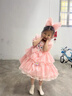 G.DUCKKIDS童裝洛麗塔公主裙女童連衣裙秋冬季兒童套裝裙子玲娜貝兒生日禮服 單件貝兒裙子 120 尺碼5~6歲【110-120cm】 曬單實拍圖