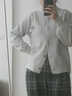 莜仙格軟糯小熊刺繡毛衣外套女2025新款春秋圓領(lǐng)外搭加厚針織衫開衫上衣 灰色 M 建議90-105斤 曬單實拍圖