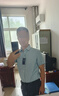 BLACKMONDAY夏季純棉牛津紡襯衫男短袖全棉男士免燙時尚百搭商務(wù)休閑正裝襯衣 曬單實(shí)拍圖