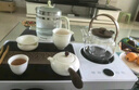 尚言坊功夫茶具整套帶茶盤帶煮茶燒水一體式茶臺(tái)茶杯高檔泡茶器全套裝 曬單實(shí)拍圖