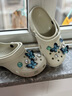 卡駱馳（crocs）經(jīng)典云朵Clog女沙灘洞洞鞋涼拖鞋206750 206750-2Y2  37  曬單實(shí)拍圖