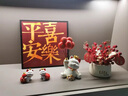 赟婭招財(cái)貓擺件入戶玄關(guān)電視柜搬家儀式裝飾用品喬遷之喜入宅禮物全套 平安喜樂(lè)-小貓4件套 曬單實(shí)拍圖
