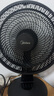 美的（Midea）臺式電風(fēng)扇七葉柔風(fēng)輕音臥室宿舍廣角遠距交流定頻臺扇辦公室桌面節(jié)能省電搖頭小型電扇 FGAU30D 曬單實拍圖