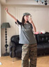 Foss PhilT恤男戶外運動短袖速干衣男女夏季防曬半拉鏈圓領(lǐng)騎行服球衣 IZEXX-iz-90510巖石灰 L （建議130-150斤） 曬單實拍圖