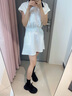 CAMILA KSENIA小c&k厚底老爹鞋女士2025新款夏季時(shí)尚增高運動(dòng)鞋子百搭休閑品牌 黑色 38 曬單實(shí)拍圖