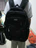 卡馳慕寧2025新款中學(xué)生書(shū)包男生初中生高中生大容量背包男減負護脊男款 中號迷彩黑(送掛飾) 曬單實(shí)拍圖