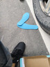 男鞋品牌夏季新品網(wǎng)面透氣輕便休閑運(yùn)動(dòng)鞋防臭氣墊減震百搭跑步鞋 QD2889黑金（皮面款） 41 曬單實(shí)拍圖