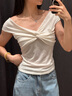 UR2025夏季新款女裝復(fù)古百搭休閑闊腿牛仔長褲UWM850091 淺藍 25 曬單實拍圖