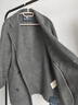 AQUASCUTUM/雅格獅丹2024冬季新女雙排扣毛呢大衣外套Q5050EL2A1 灰色 S 曬單實拍圖