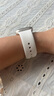 Apple/蘋果 Watch SE 智能手表GPS款40毫米星光色鋁金屬表殼湖綠色回環(huán)式運(yùn)動(dòng)表帶MXF63CH/B 曬單實(shí)拍圖