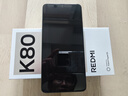 小米REDMI K80 國家補貼 第三代驍龍8 6550mAh大電池 玄夜黑 12+256 紅米5G手機 曬單實(shí)拍圖