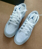Jordan女子休閑鞋喬丹AJ1 JORDAN 1 運(yùn)動(dòng)鞋553560-146灰白38 曬單實(shí)拍圖