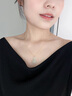 中國黃金（CHINA GOLD）18K金扣頭鑲和田玉寶瓶觀音吊墜女佛像項鏈情人節(jié)生日禮物送愛人 和田玉寶瓶觀音吊墜【配S925鏈】 曬單實拍圖