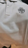 杰克·瓊斯（JACK&JONES）男裝25年精致虎頭刺繡涼感短袖polo衫男士夏季商務半袖翻領T恤 淺灰C39 L 曬單實拍圖