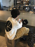 Polar Skate Co Contrast LS Tee 明星同款印花logo滑板長袖T恤潮 白色 L 曬單實拍圖