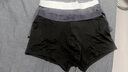 蕉內(nèi)（Bananain）301P莫代爾內(nèi)褲男士棉襠7A抗菌冰絲涼感透氣運(yùn)動(dòng)四角短褲夏季3件 【金獎(jiǎng)】黑色+磁鐵黑+洗石藍(lán) 3條 L 曬單實(shí)拍圖