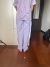 安踏兒童褲子女童裝2025年夏季舒適透氣涼感梭織運(yùn)動(dòng)褲女童休閑小冰褲 冷凝紫5712-2 170 cm 曬單實(shí)拍圖
