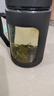 把手玻璃杯帶把大容量喝水杯子加厚辦公泡茶杯透明家用隔熱杯子 黑色 500ml 曬單實(shí)拍圖