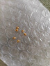 吾皇老金黃金小金珠純金足金999古法手鏈小金珠手串DIY配件散珠投資收藏 約0.09g 曬單實(shí)拍圖