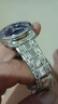 上海一折價(jià)剩余十件全自動(dòng)機械表男士手表夜光防水時(shí)尚雙日歷 藍金男【進(jìn)口機芯】十年禮包 曬單實(shí)拍圖