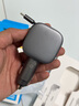 ANKER車載充電器UFCS75W自帶線伸縮線pd45W汽車點(diǎn)煙器超級(jí)快充頭12v/24v轉(zhuǎn)換器適用華為小米手機(jī) 黑色 曬單實(shí)拍圖