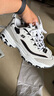 斯凱奇（Skechers）黑白金熊貓鞋男鞋夏季復古厚底增高老爹鞋透氣休閑運動鞋666114 曬單實拍圖