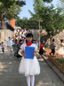 奧蒙威兒童禮服公主裙夏季女童生日花童蓬蓬裙主持鋼琴演出服YR-FL-1293 白色 160 曬單實(shí)拍圖