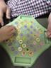 BIBK德國(guó)記憶翻翻棋消消樂(lè)益智玩具專注力思維訓(xùn)練對(duì)對(duì)碰親子互動(dòng)游戲 【動(dòng)物大號(hào)】（52棋子+2筆） 曬單實(shí)拍圖