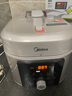 美的（Midea）小飛俠沸騰濃香雙模式電壓力鍋0氟0涂層雙膽高壓鍋5L智能預(yù)約家用煲湯4-6人煮飯煲E5825N輕音泄壓 曬單實(shí)拍圖