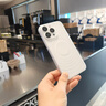 耐度（NaiDu）【自帶鏡頭膜】適用于蘋(píng)果iphone16/15promax手機(jī)殼新款半透明水波紋時(shí)尚簡(jiǎn)約保護(hù)套磨砂網(wǎng)紅 【磨砂透白】 iPhone 16 pro 曬單實(shí)拍圖