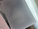 無印良品（MUJI） 聚丙烯小物盒 收納盒 首飾包 耳釘 耳環(huán) 戒指 珠寶 收納 L 半透明 7.5*11*4.6cm 曬單實拍圖