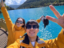 花花公子（PLAYBOY）黑色三合一沖鋒軟殼衣男女同款春秋冬季戶外情侶裝防風(fēng)防水登山服 谷子黃【單層防潑水男女同款】 XL 曬單實拍圖