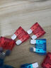 歐銳馳汽車(chē)通用保險絲保險片車(chē)用組合套裝 100pcs 2-35A 最小號（迷你） 曬單實(shí)拍圖