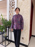 俞兆林老年人秋冬裝小棉襖女寬松奶奶棉衣內膽輕薄60歲媽母親節(jié)禮物衣服 9806紫色 3XL[115-130斤] 均碼 曬單實拍圖