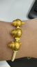 周大福chiikawa聯(lián)名吉伊卡哇哈奇喵烏薩奇足金轉(zhuǎn)運(yùn)珠吊墜配繩【可選】 R37550 烏薩奇 曬單實(shí)拍圖