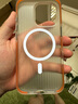 鐵兔適用于蘋(píng)果16手機(jī)殼iPhone16ProMax新款磨砂磁吸殼16Pro無(wú)紋殼防指紋15Plus防滑手機(jī)保護(hù)套 淬晶無(wú)紋殼【愛(ài)馬仕橙 】 iPhone 16 Pro 曬單實(shí)拍圖